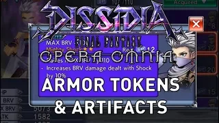 Dissidia Opera Omnia - Armor Tokens & Artifacts Guide