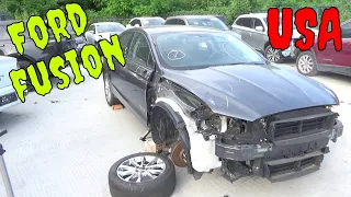 #37 Ford Fusion 2018 Скрытые повреждения ((