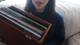 ASMR Vinyl Collection ♥ Soft Spoken Show and Tell
