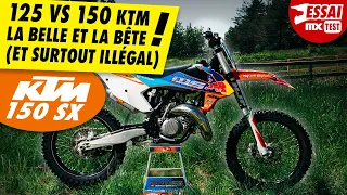 150 SX KTM : Le motocross en mode 2 temps supersonique ! (Mais c'est illégal)