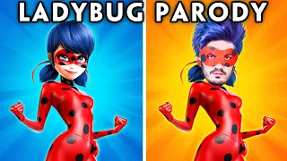 MIRACULOUS LADYBUG WITH ZERO BUDGET! - MIRACULOUS LADYBUG FUNNY ANIMATED PARODY | Hilarious Cartoon