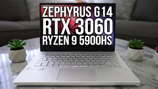 2021 Zephyrus G14 Review - Insane Performance in Less than 4 lbs (RTX 3060, Ryzen 9 5900HS)