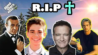 Famous Actors Deaths Recreated in GTA 5 (Paul Walker, Sean Connery, Cameron Boyce, Robin Williams)