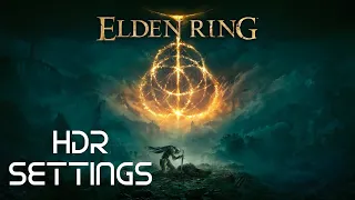 Elden Ring - HDR Settings
