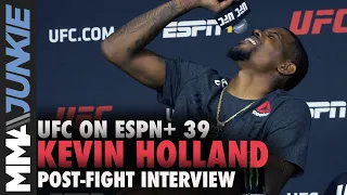 Kevin Holland trashes Israel Adesanya beef: 'F*ck him' | UFC on ESPN+ 39 post-fight interview