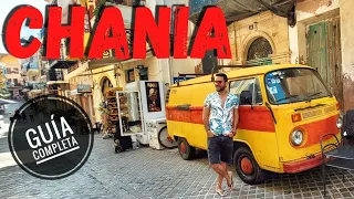 CHANIA (La Canea) Creta Grecia 🇬🇷 GUIA COMPLETA | Qué hacer | Dónde Hospedarse | Qué comer