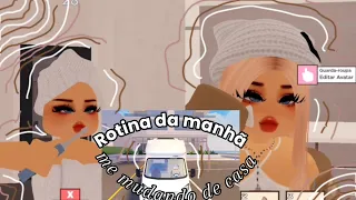 Vlog da manhã me mudando para uma casa nova!!🌷✨️🏡