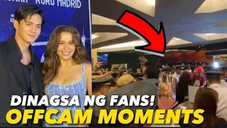 OFFCAM: Yassi Pressman at Ruru Madrid DI MAKADAAN sa DAMI ng FANS After the Premiere Movie! PANUORIN