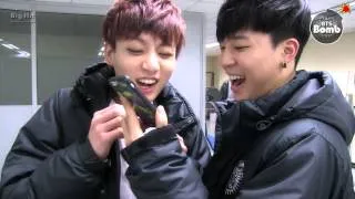 [BANGTAN BOMB] Rap making by Jimin & Jung Kook - BTS (방탄소년단)