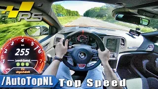 Renault Megane RS 2019 | AUTOBAHN POV 255km/h TOP SPEED by AutoTopNL