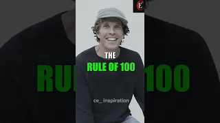 How To Master Any Skill With The 100 Hour Rule - Jesse Itzler Motivation#shorts