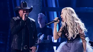 Carrie Underwood, Jason Aldean Stun Fans With 'If I Didn't Love You' at the 2021 CMAs