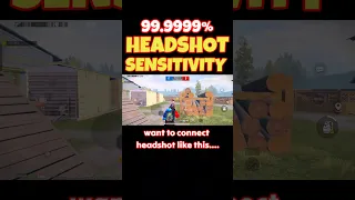 99.99% Headshot Sensitivity🔥Close Range Bgmi | #bgmisensitivity #bgmiheadshot #pubgsensitivity #bgmi