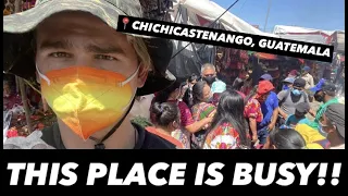 Visiting the LARGEST market in Central America!! (Chichicastenango, Guatemala)