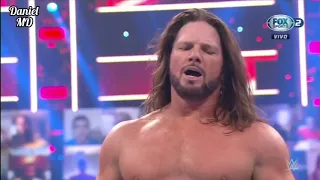 AJ Styles vs Ricochet - WWE Raw 21/06/21 en Español