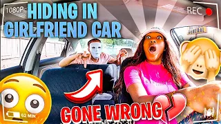 HIDING In My Girlfriend's CAR While She "RUNS ERRANDS!" **SHE DIDNT EXPECT THIS**