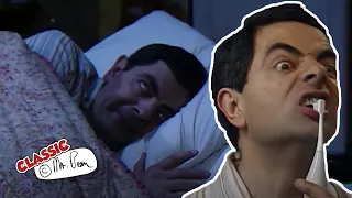 Fresh and Clean for A Stressful Night of Sleep | Mr Bean Funny Clips | Classic Mr Bean