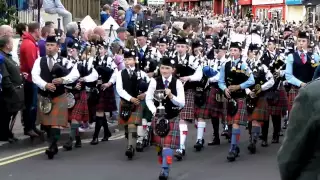 Portrush Pipe Bands Parade 2015