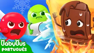 O Chocolate Está Derretendo 🍫 | Aventuras Alimentares | Desenho Infantil | BabyBus Português