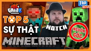 Top 5 Sự Thật Bất Ngờ Về MINECRAFT - Nguồn Gốc Của CREEPER Là Heo? | meGAME