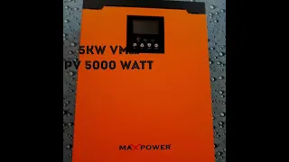 Mapower 5kw Vmii Hybrid  PV 5000watt VOC 500V With & Without Battery