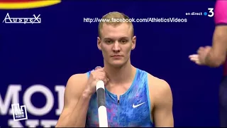 All star perche 2018, best pole vault contest ever, 7 vaulters at or over 5.88m, U20 indoor WR