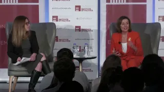 A Woman’s Place is in the House: A Conversation with Speaker Emerita Nancy Pelosi