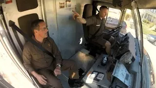 On the road with a UPS driver