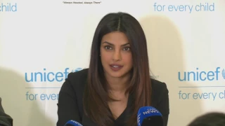 UNICEF SA : Priyanka Chopra Press Conference