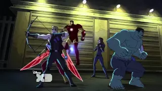 Marvel Assemble Guardian vs Avengers Clip