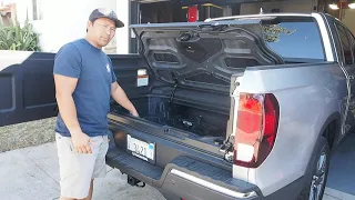 Honda Ridgeline Swingout Tailgate and Bed Storage