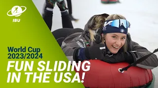 World Cup 23/24 Soldier Hollow: Snow Tubing in the USA