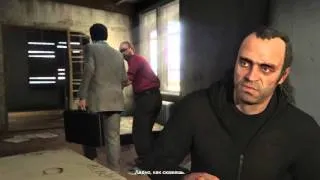 Grand Theft Auto V Тревор блюёт