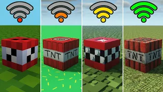 TNT with different Wi-Fi levels