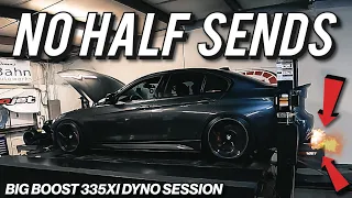 559HP TO THE WHEELS - BIG BOOST 335XI DYNO SESSION!