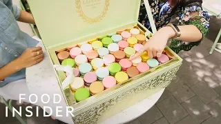 $900 Treasure Chest Filled With 200 Ladurée Macarons