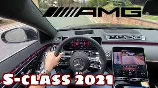 2021 Mercedes Benz S-Class S500 AMG W223 POV Drive by DriveMaTe