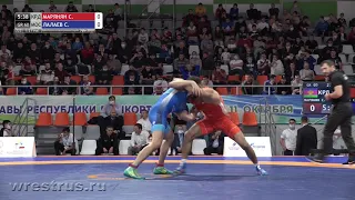 КР ГРБ-20. 60 кг. 1/2 финала. Марянян Степан - Лалаев Садык
