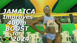 Jamaica Female 400m TEAM Ready For The Next Level | Olympics 2024