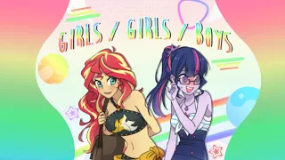[HHS] + {SAS} Girls/Girls/Boys - Studio Collab MEP (Happy Pride Month! 🏳️‍🌈)