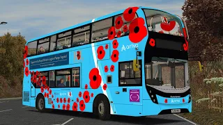 11•11🌺 Arriva Southend Poppy @ Yorkshire 3.0 Route 83A Westfield → Waivesworth