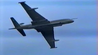 RAF Nimrod flight and a crash at Toronto air show in 1995