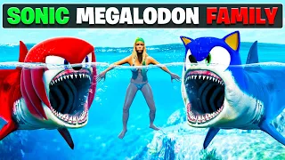 Joining SONIC MEGALODON Family In GTA 5 RP!