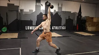 DB Hang Clean & Split Jerk