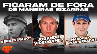 PILOTOS QUE FICARAM FORA DE CORRIDAS DE FORMAS BIZARRAS - Primeira Fila