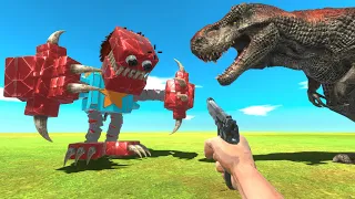 FPS Avatar Help T-Rex Win Boxy Boo | Animal Revolt Battle Simulator