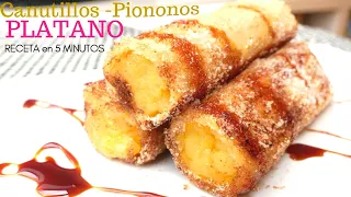 RECETAS con PLÁTANO DELICIOSAS y FÁCILES 😍🍌😋 Las 3 MEJORES,  Dulces de Pastelería, confitería