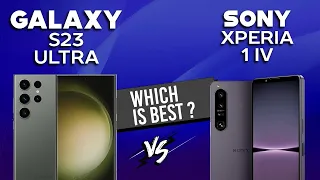 Galaxy S23 Ultra VS Sony Xperia 1V Deep test