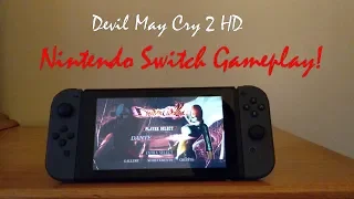 Devil May Cry 2 HD - Nintendo Switch - Handheld Gameplay! [4K]