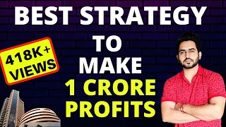 Live Intraday Strategy to make 1 Crore Profits in a Year for beginners ?  Scalping strategy